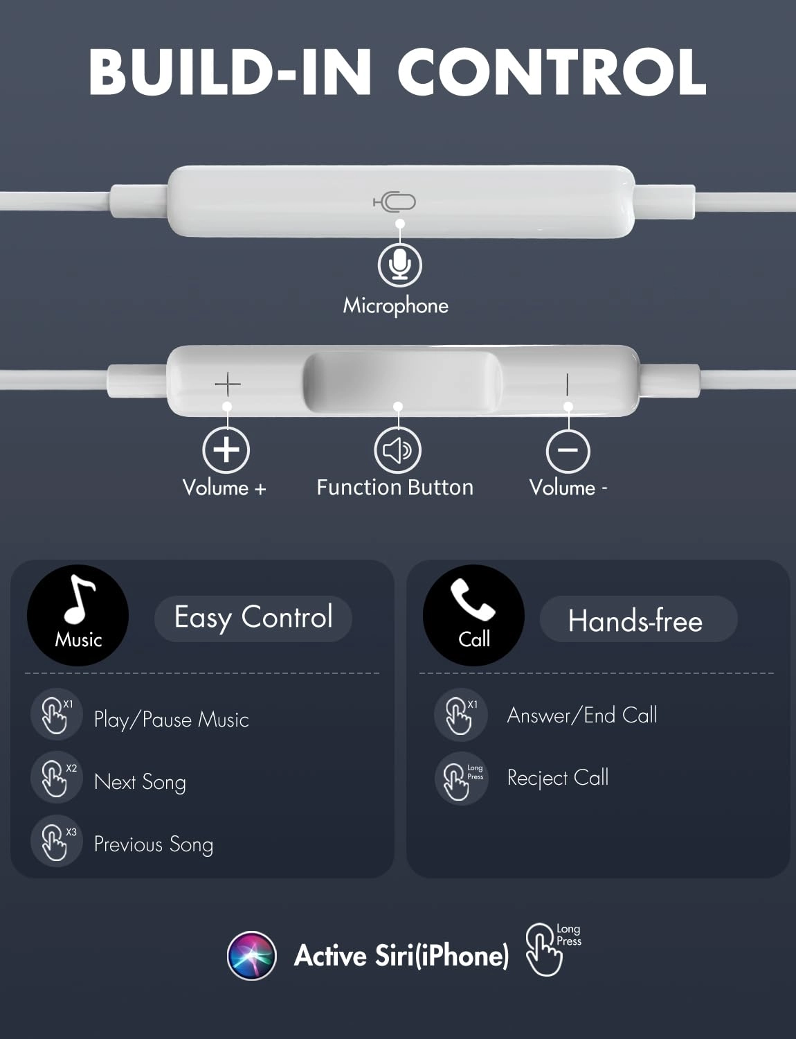 Wired Earbuds - Wired Earbud Pack
