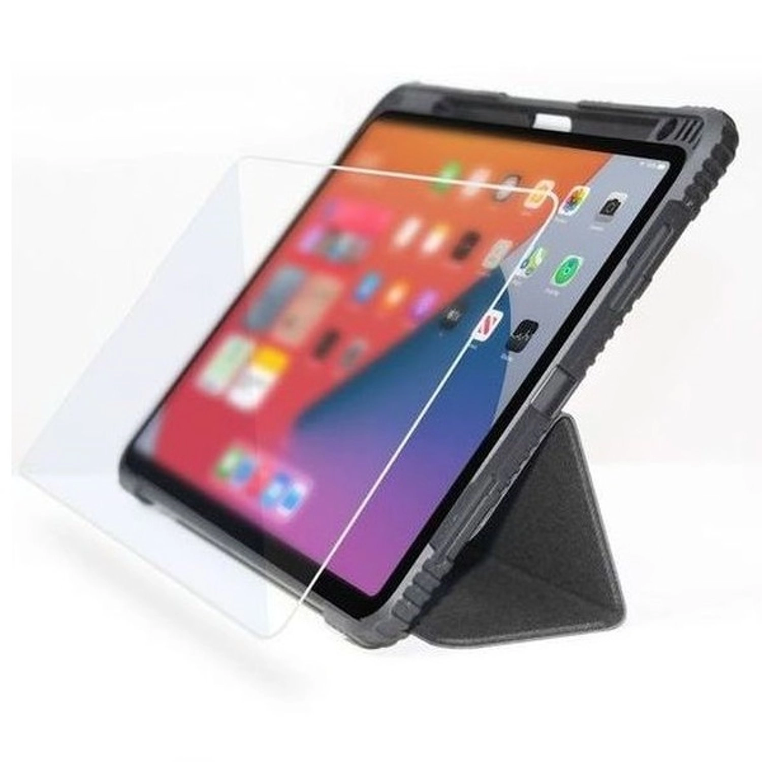 Case with Screen Protector and Pen Holder for iPad