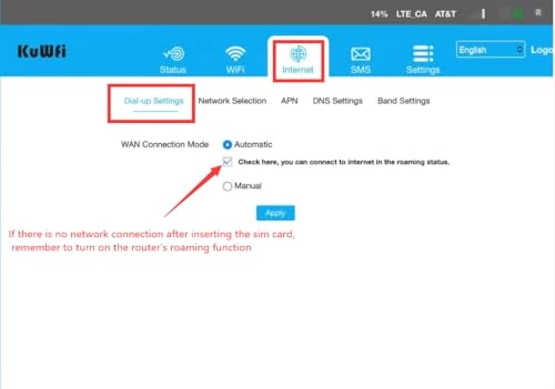 MF801 - 4G CAT7 Dual-Band 300Mbps 866Mbps