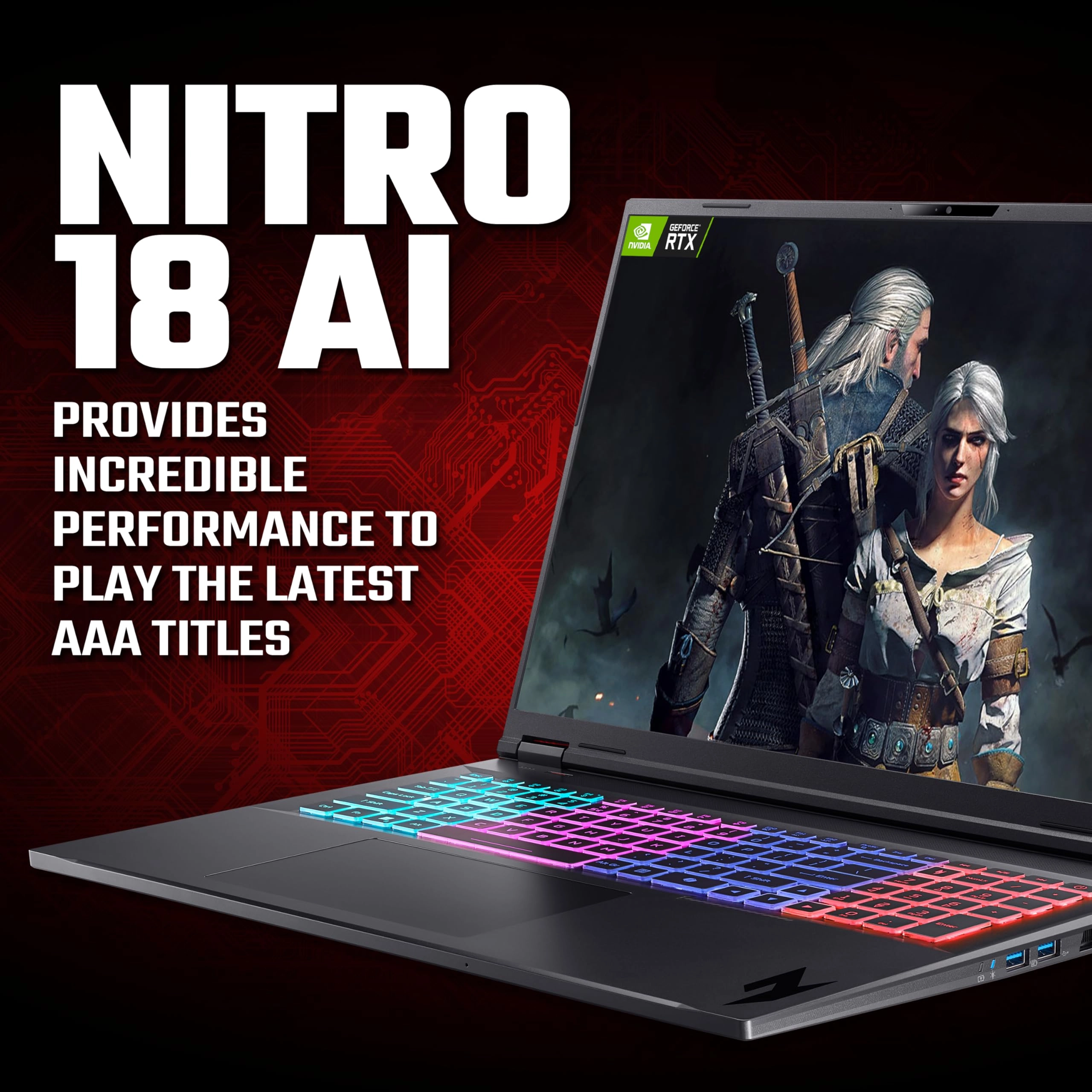 Nitro 18 NH.QYEEK.005 - 18'' AI 9 365 32GB DDR5 1TB SSD