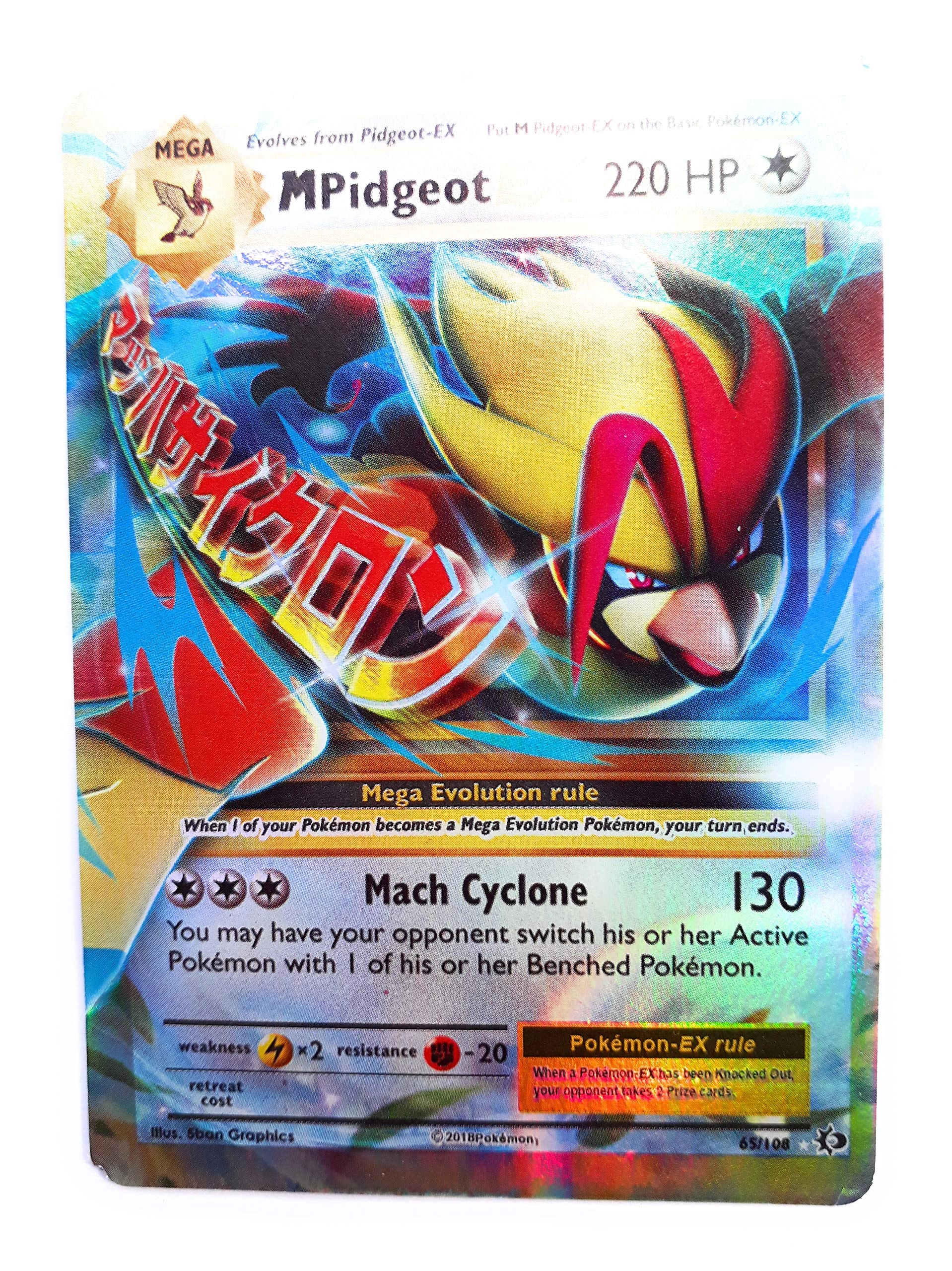 Pokmon Mega-Pidgeot-EX - 65/108 XY Evolutions