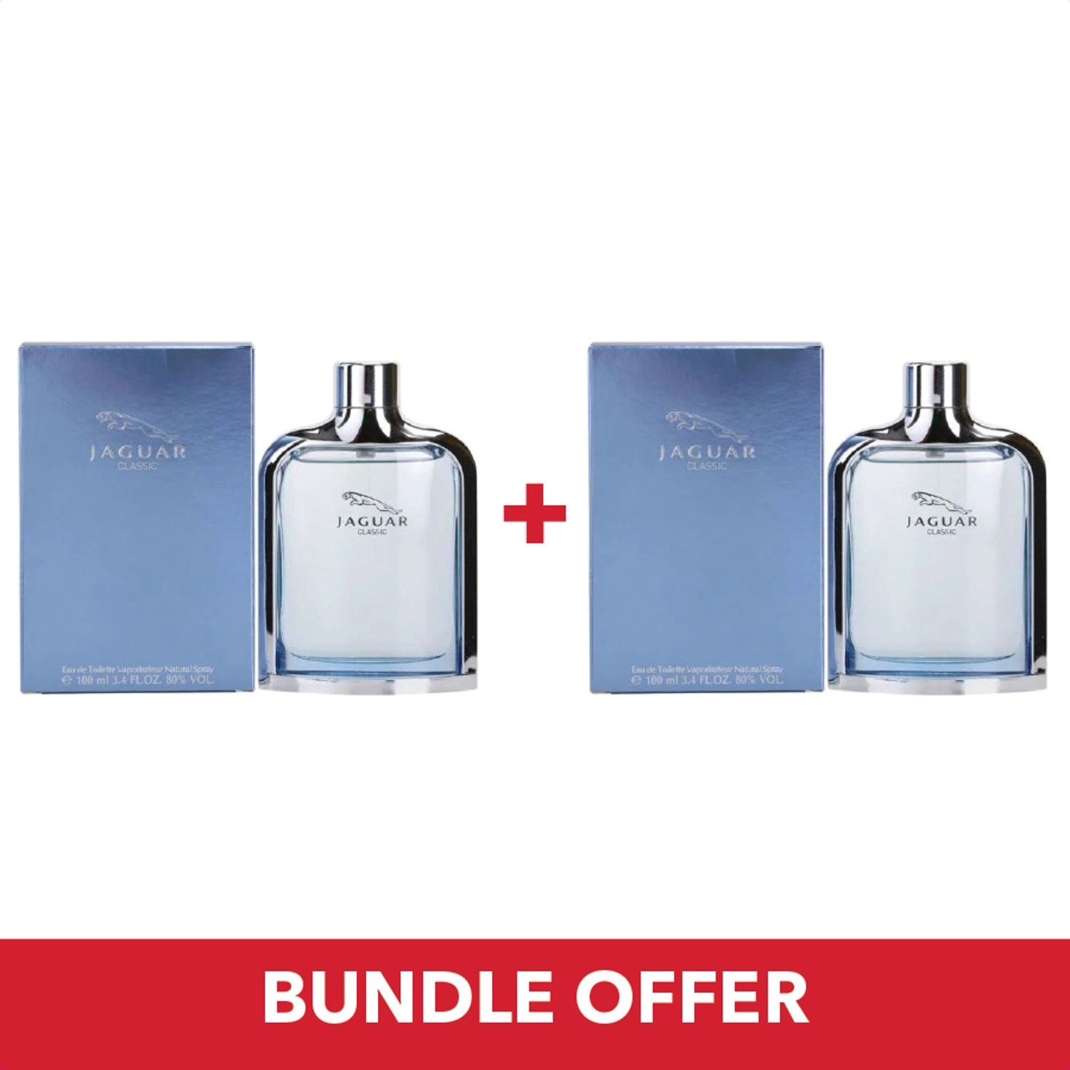 Jaguar Blue Eau de Toilette 100 ml Bundle