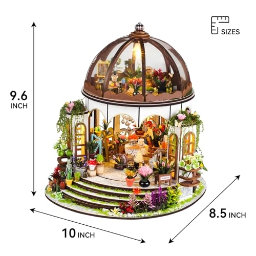Miniature House Kit - Hanging Garden LED