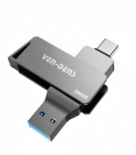 2-in-1 Flash Drive - USB 3.2 Type-C & USB-A 256GB