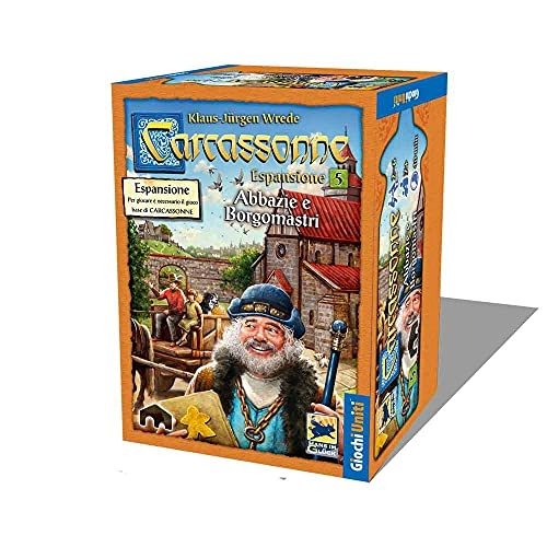 Carcassonne: Abbeys and Borgomastri - Expansion 5 (Italian)