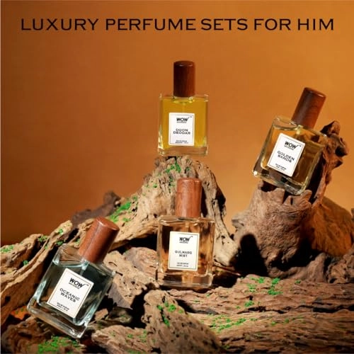 Oceanic Waves + Golden Sands + Gulmarg Mist + Doon Deodar - Eau De Parfum Pack of 4