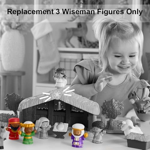 Nativity Set - Christmas - Wi Figures (HMX703WISEMENC) 3 pcs