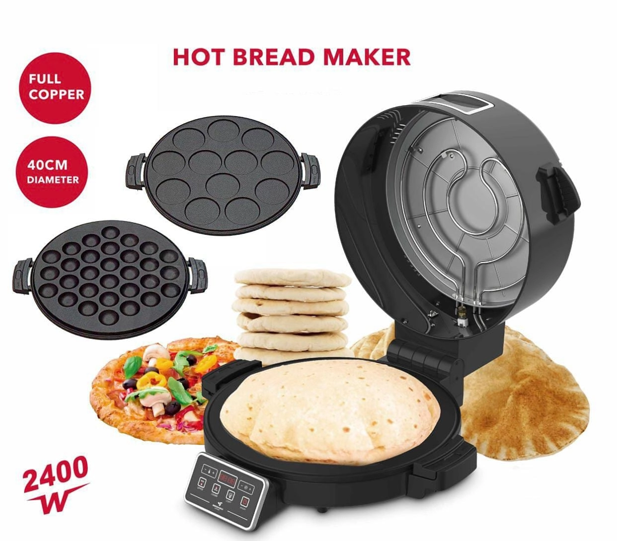 3 in 1 Arabic Bread Maker