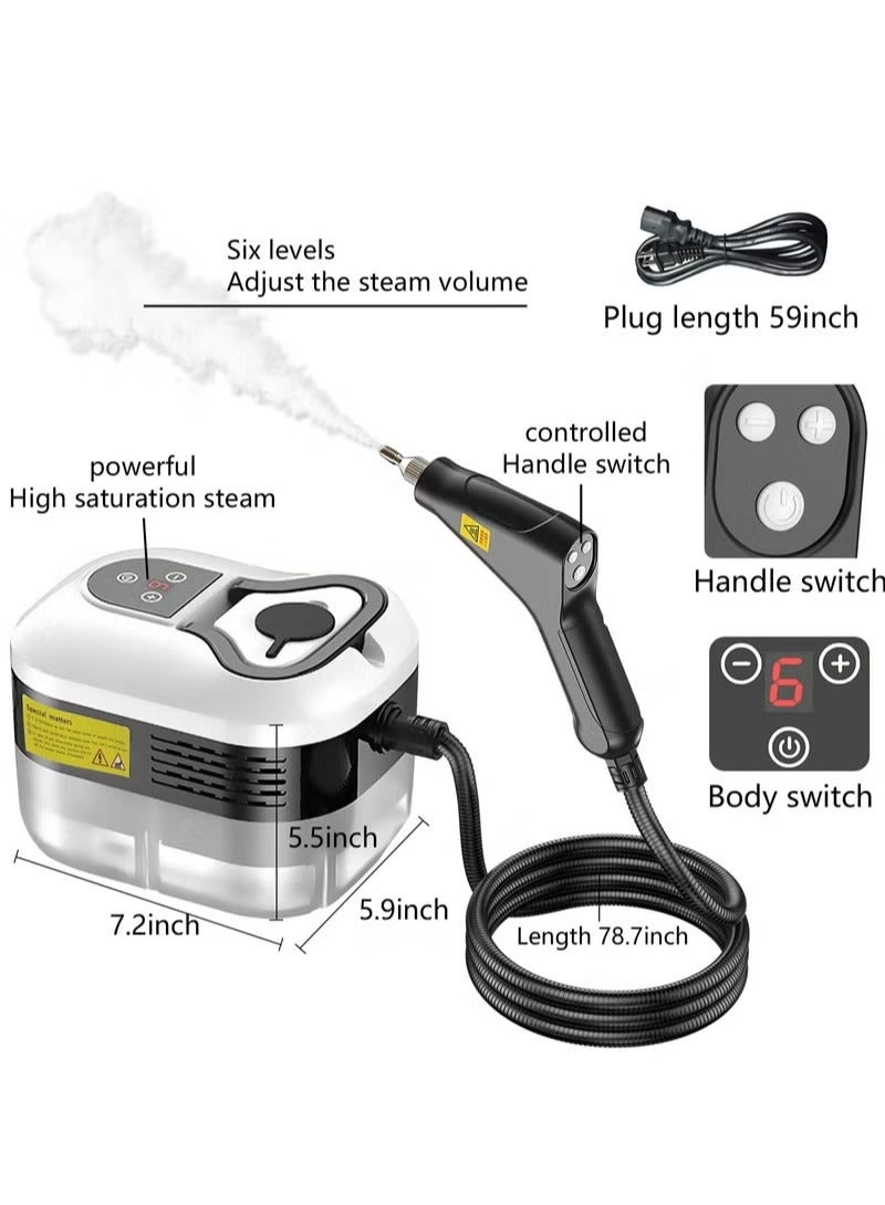Portable Handheld Steam Cleaner - 1200ml