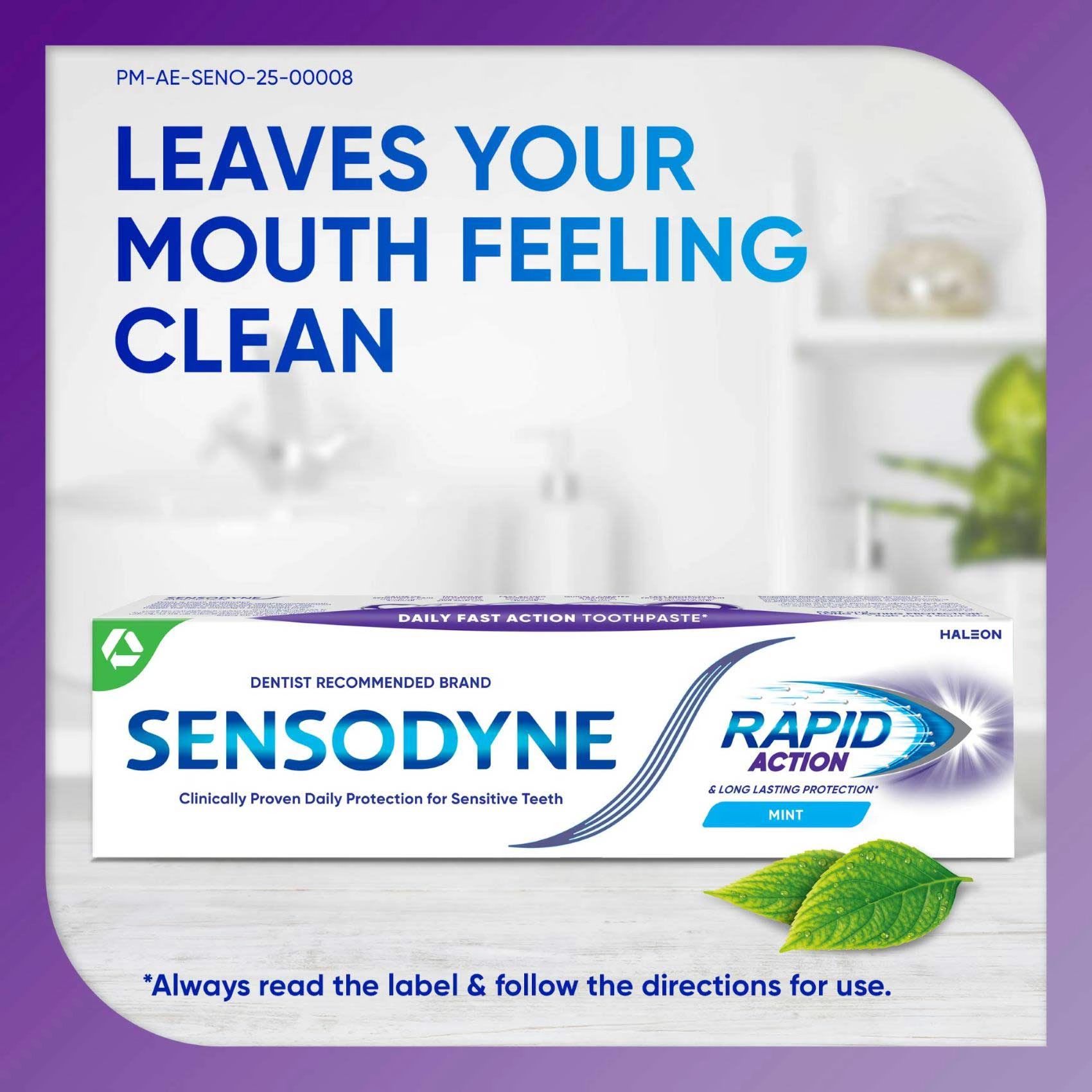 Sensitive Teeth Rapid Action Toothpaste 75ml