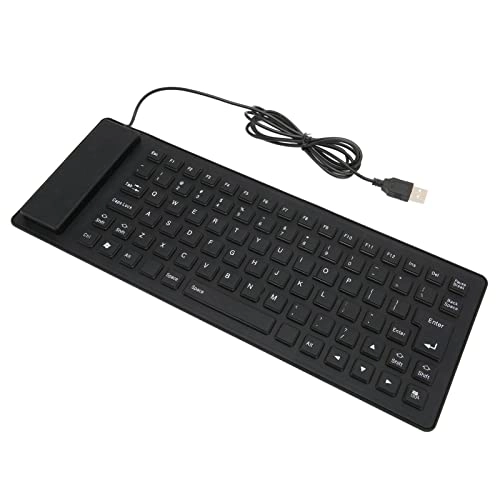 Folding Silicone Keyboard - Wired