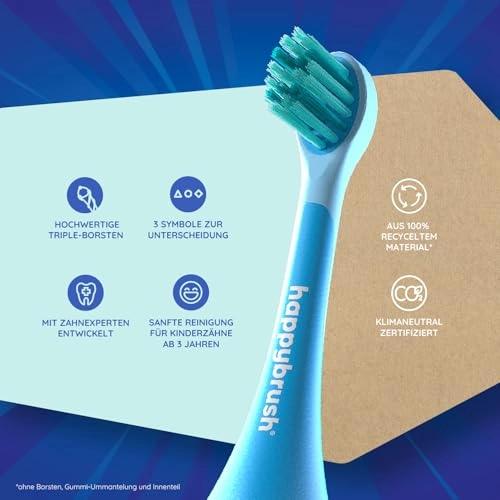 Replacement Toothbrush Heads - 9 pack VIBE 3 Eco VIBE 3 compatible