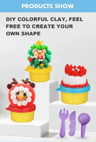 Play Dough Tools Set - 3+ years 13 pcs