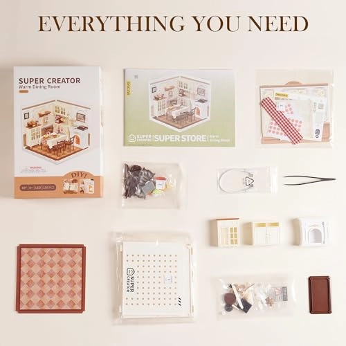 Miniature House Super Creator Series - dining room