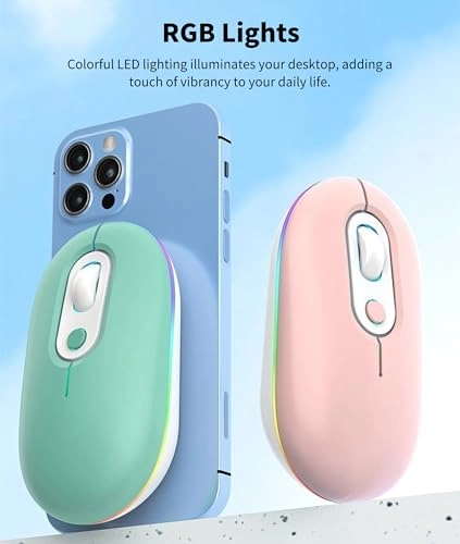 Wireless Mouse - Bluetooth USB Wireless