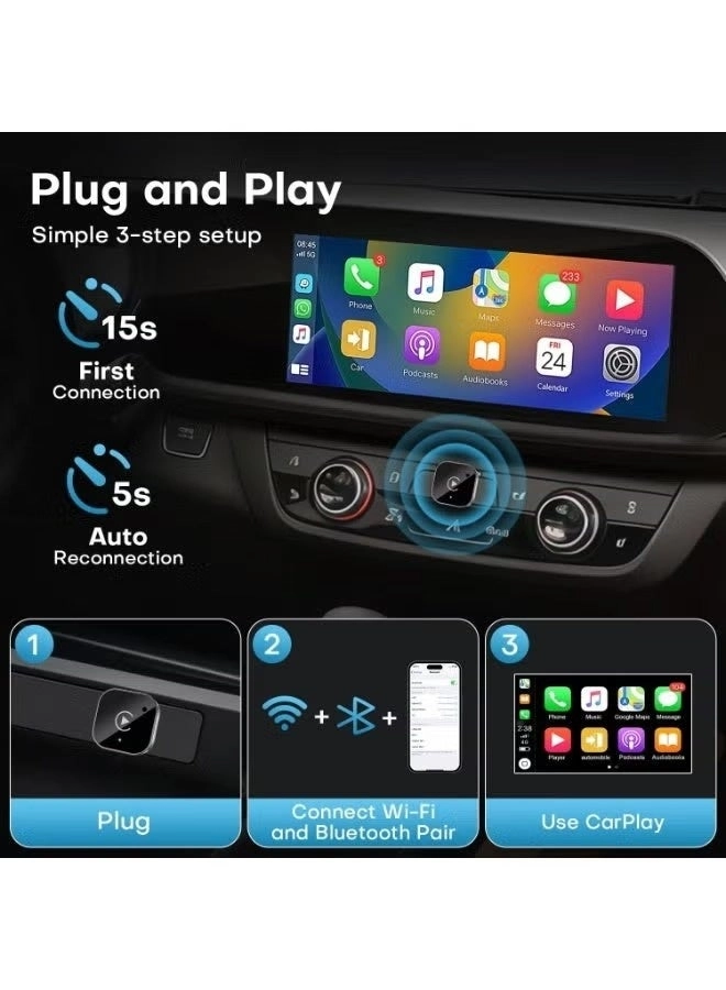 Wireless CarPlay & Android Auto Adapter