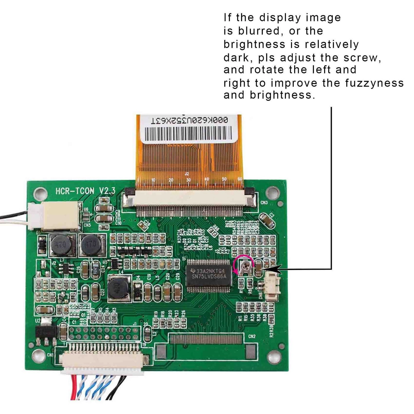 CLAA070MA0ACW - 7" 7 inch 800Ã—600