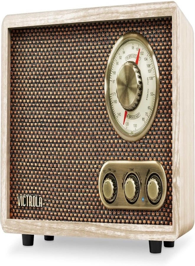 Retro Wood Bluetooth AM/FM Radio