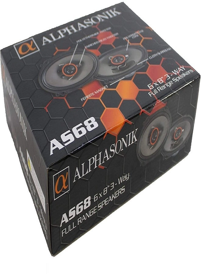 AS268P - 6X8 3-Way