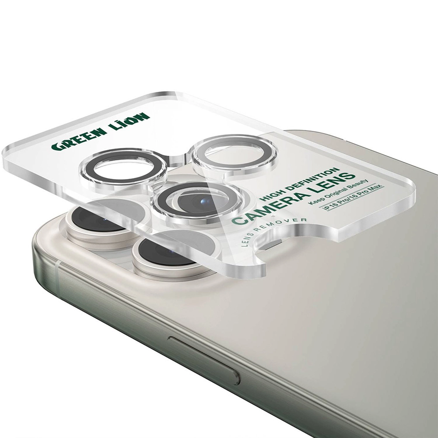 HD Tempered Glass Camera Lens Protector for iPhone 16 Pro / iPhone 16 Pro Max