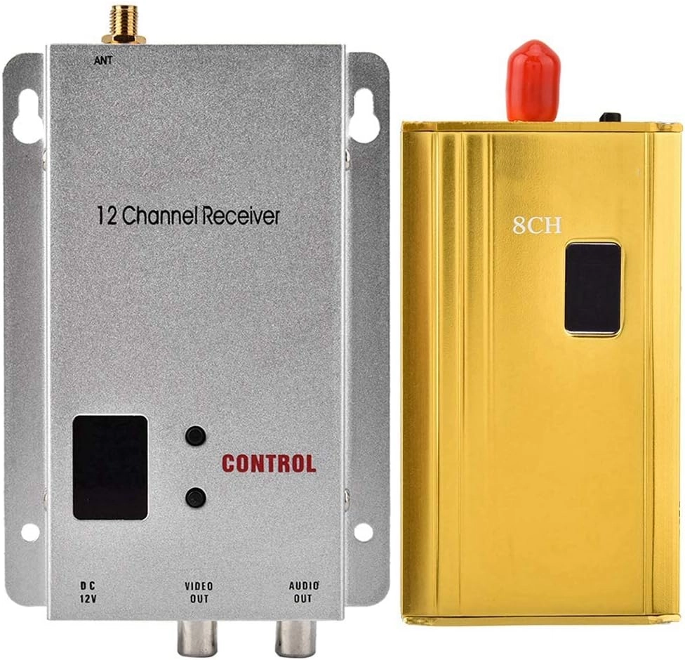 Transmitter - 1.5W 1080/1120/1160/1200MHz + Receiver - 2.4GHz