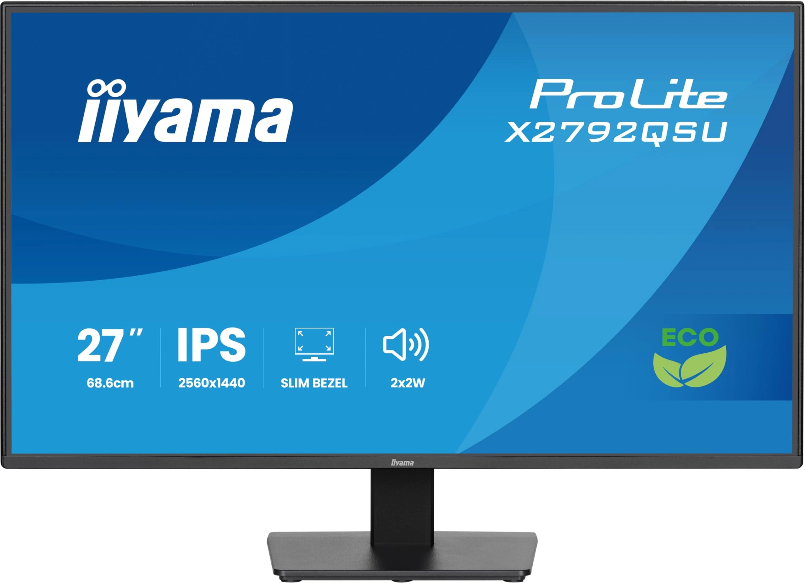 iiyama X2797QSU-B1 - 27 Inches 2560 x 1440