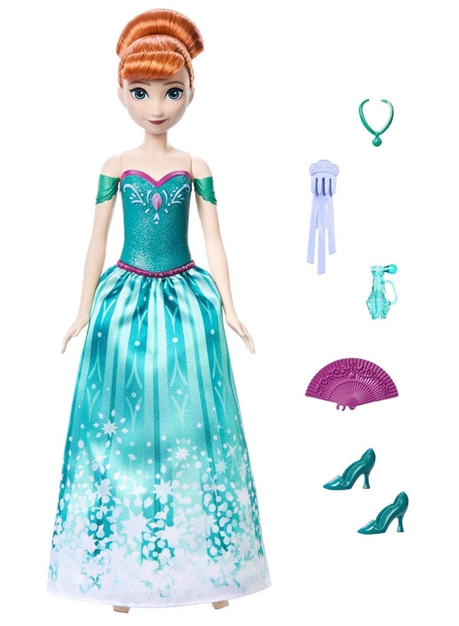 Anna Fashion Doll - Spin & Reveal 11 Surprises Play Scene Set