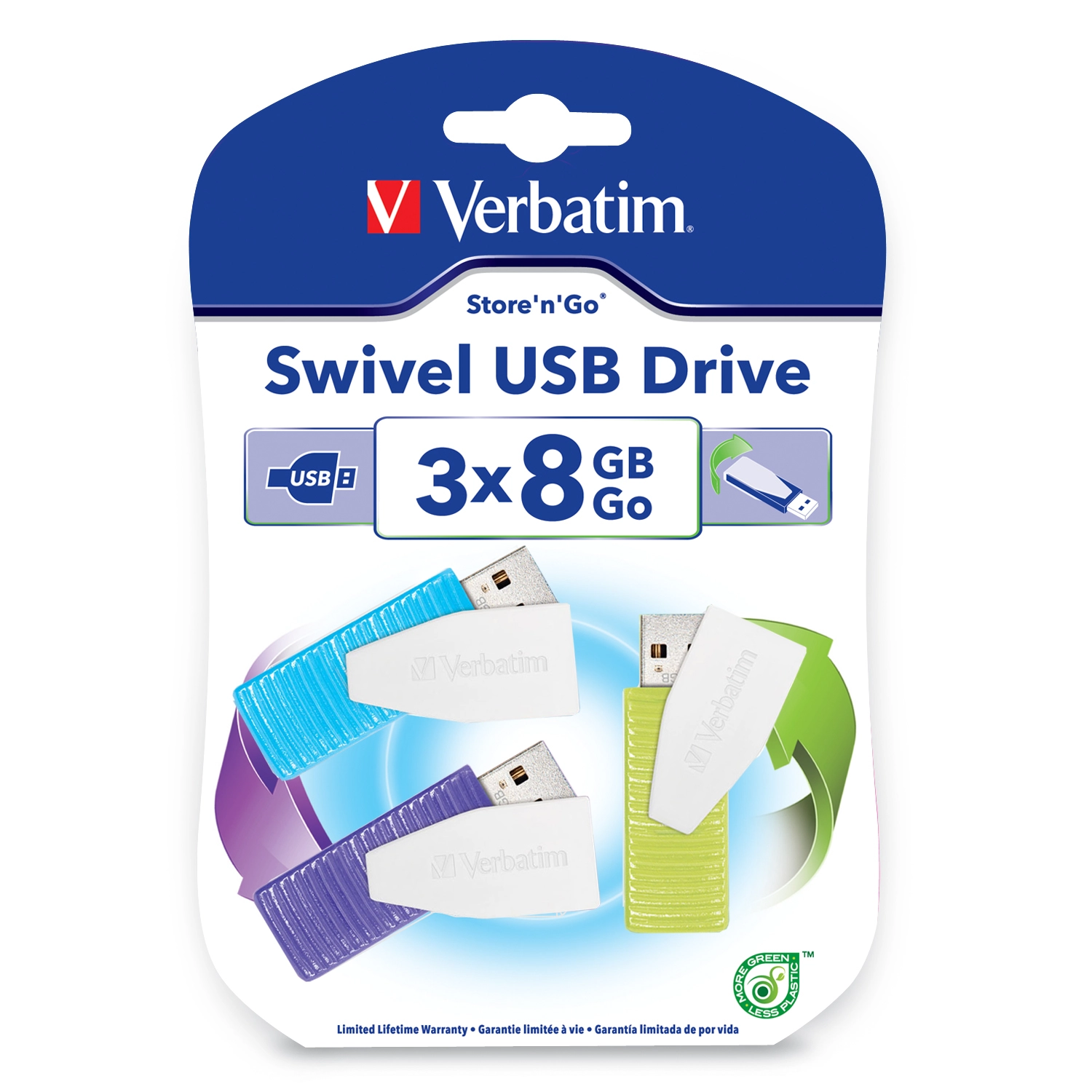 Store 'n' Go Swivel - USB 2.0 8GB