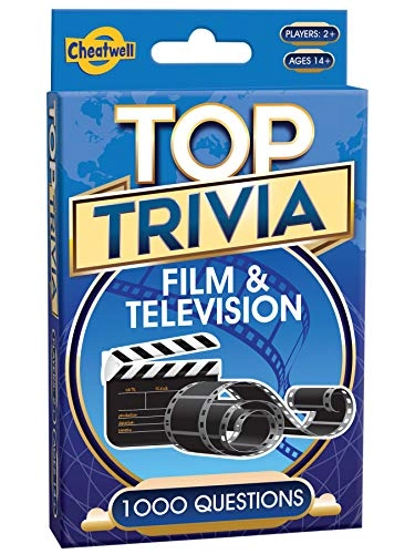 Top Trivia Film & Television - 1,000 Questions 50 Quiz Cards