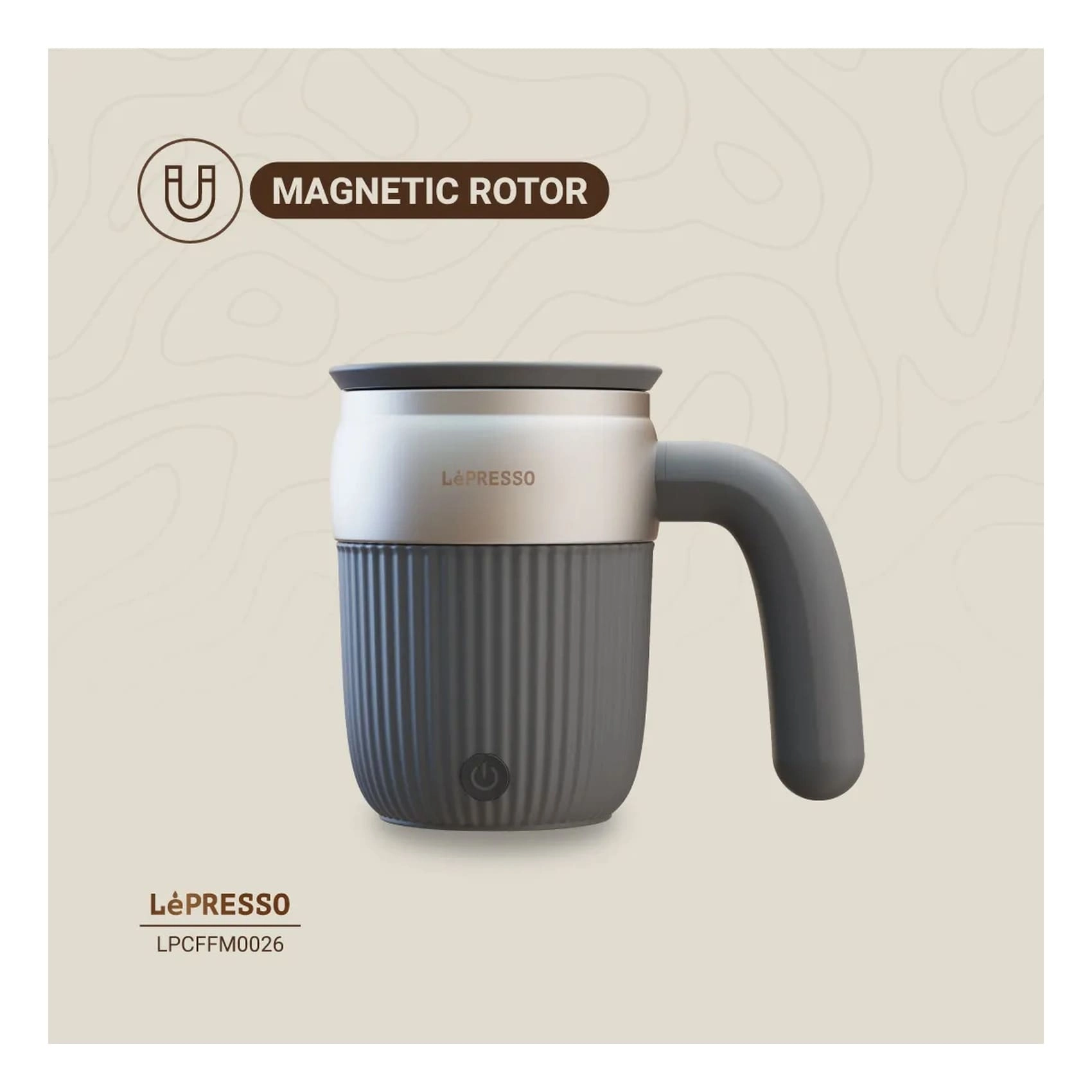 Auto Magnetic Stirring Mug - 450ml