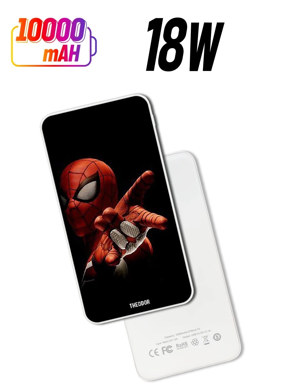 PPBA572 - 10000 mAh 18W Fast charging