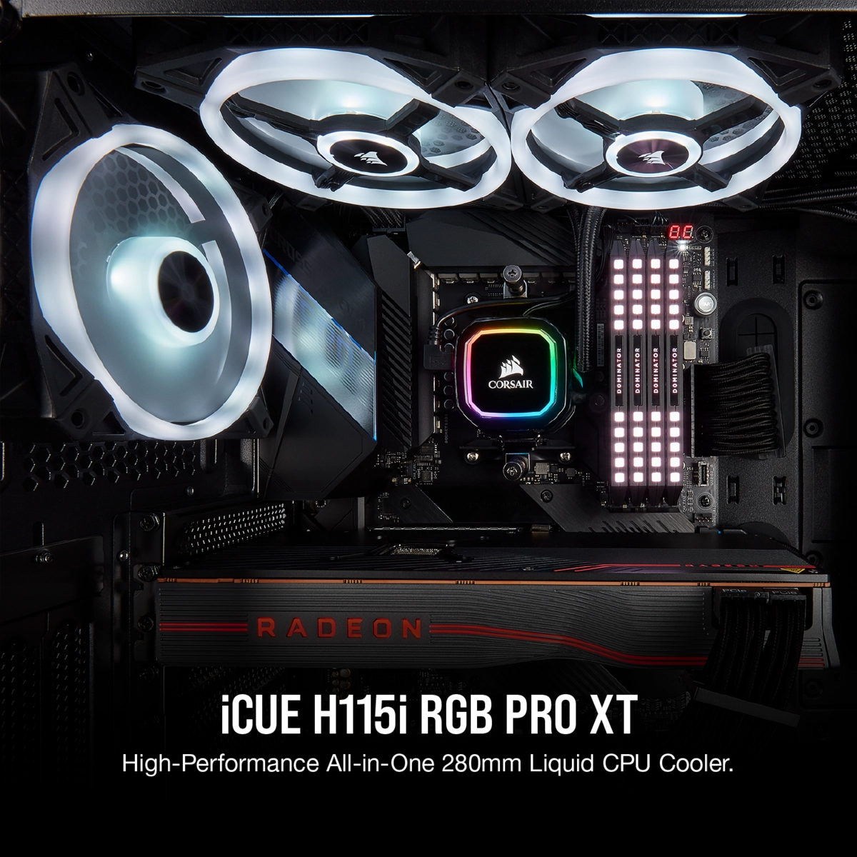 H115i RGB PRO XT - 2 fan(s) ML140