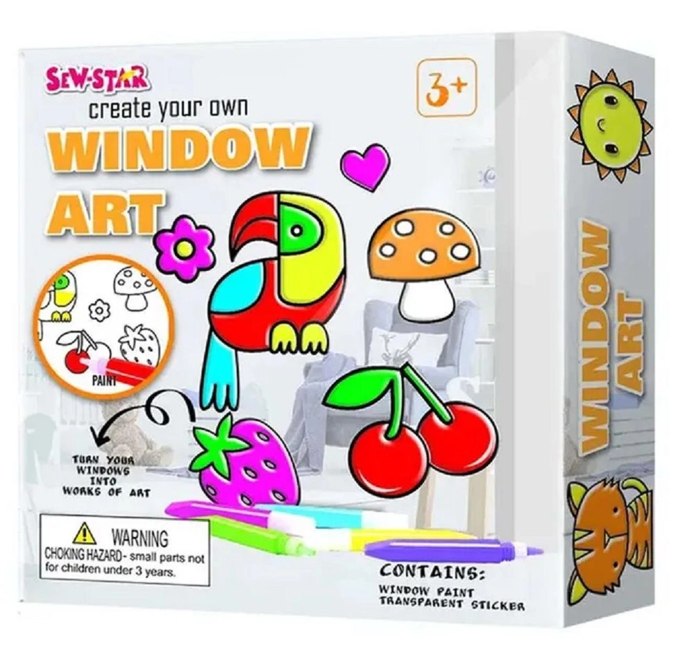 Sew Star Window Art Paint Your Own kit