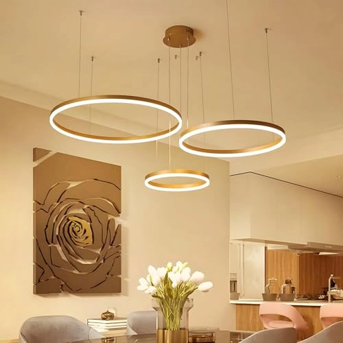 Metal LED Chandelier - 200 cm (adjustable)