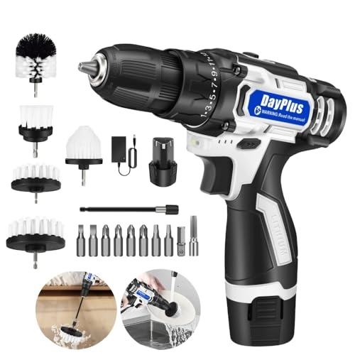 Cordless Drill Brush Set - 1500MAH