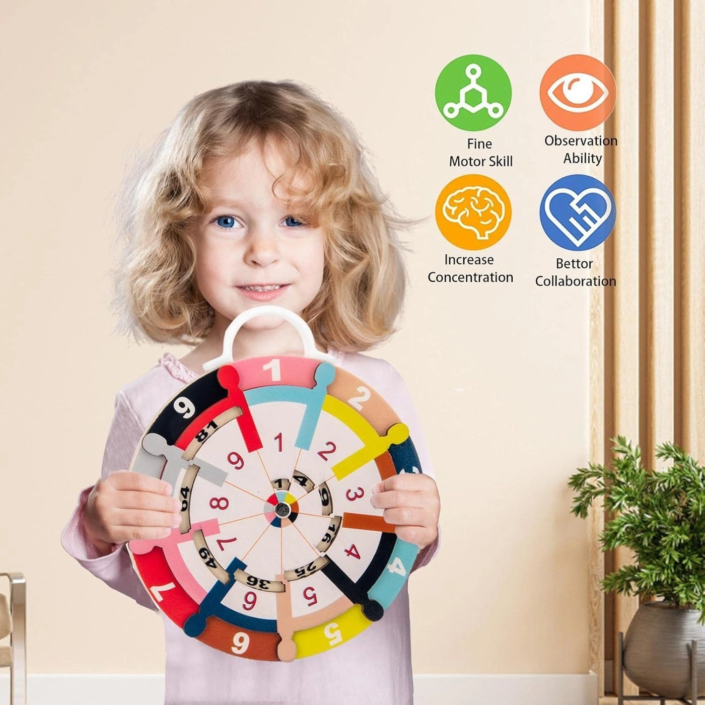 Multiplication board - 36m+ 5 Pcs