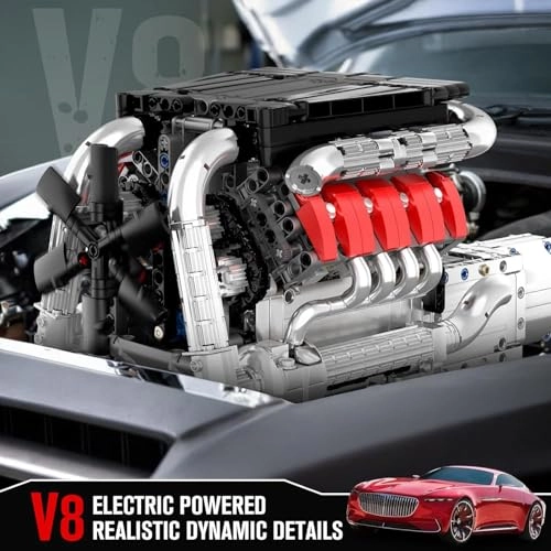 10203 V8 Engine Engineering - 8 years+ 1169 pieces