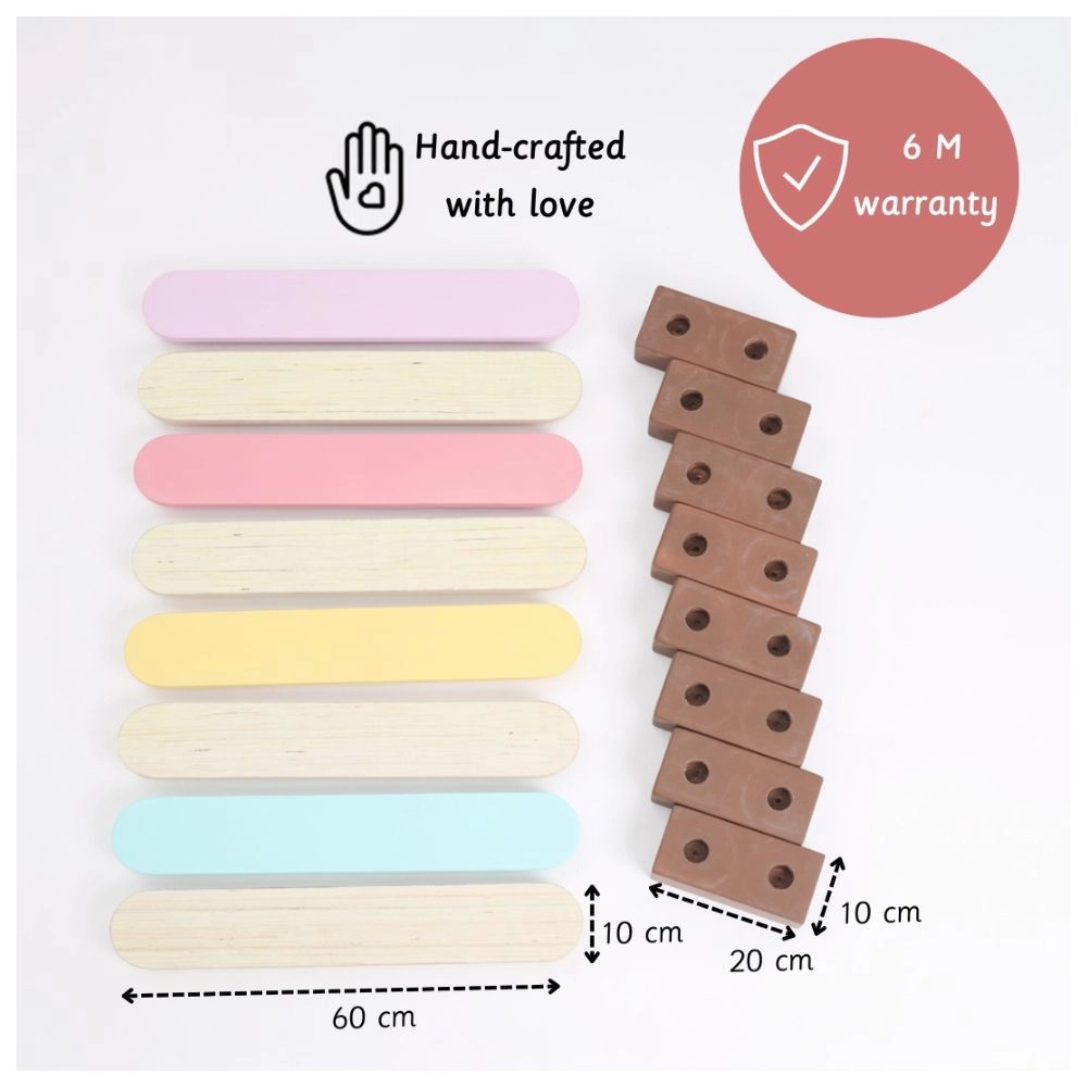 Wooden Balancing Beam - Suitable for 15 months to 12 Years