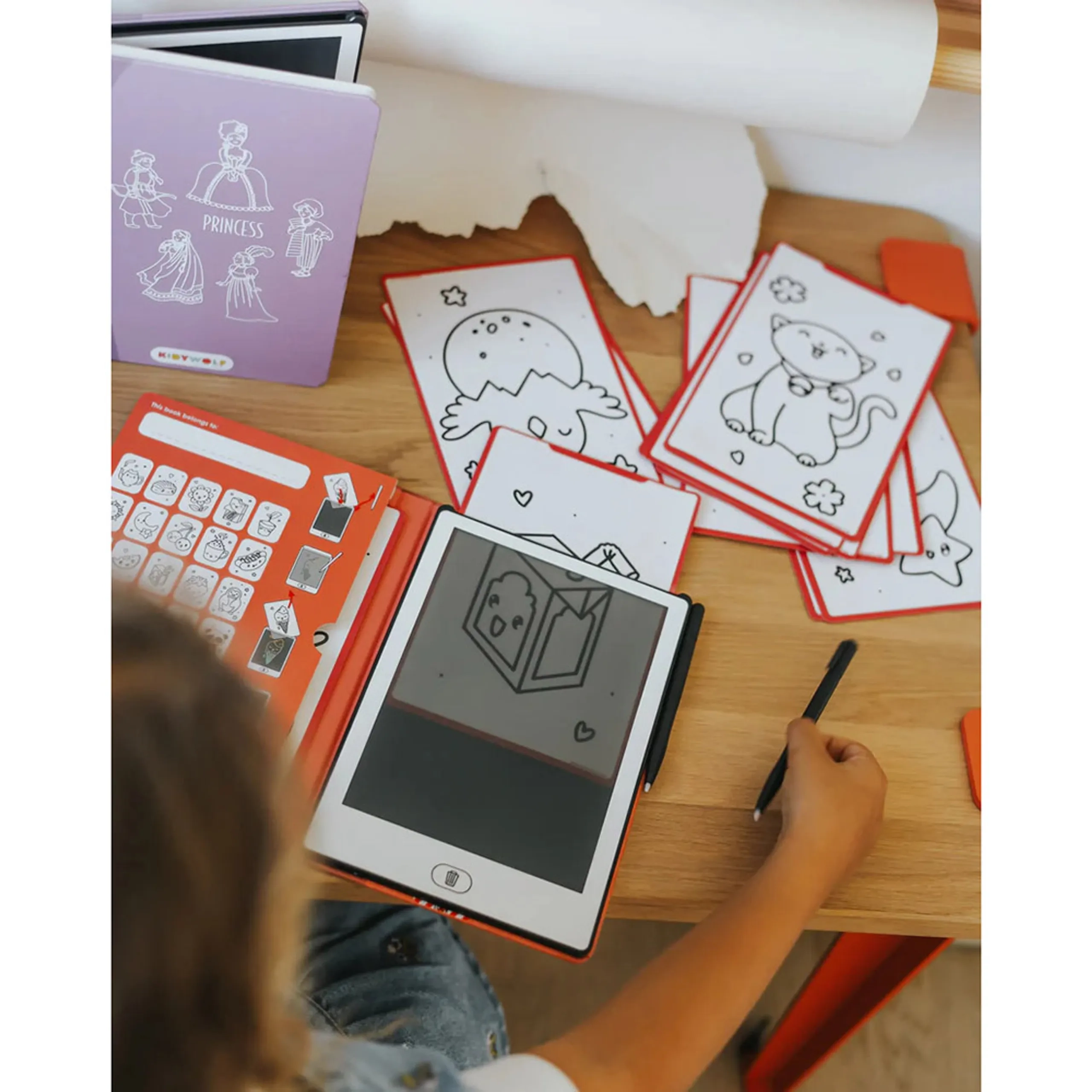 Kidydraw Mini LCD Tracing Book - 4+ years