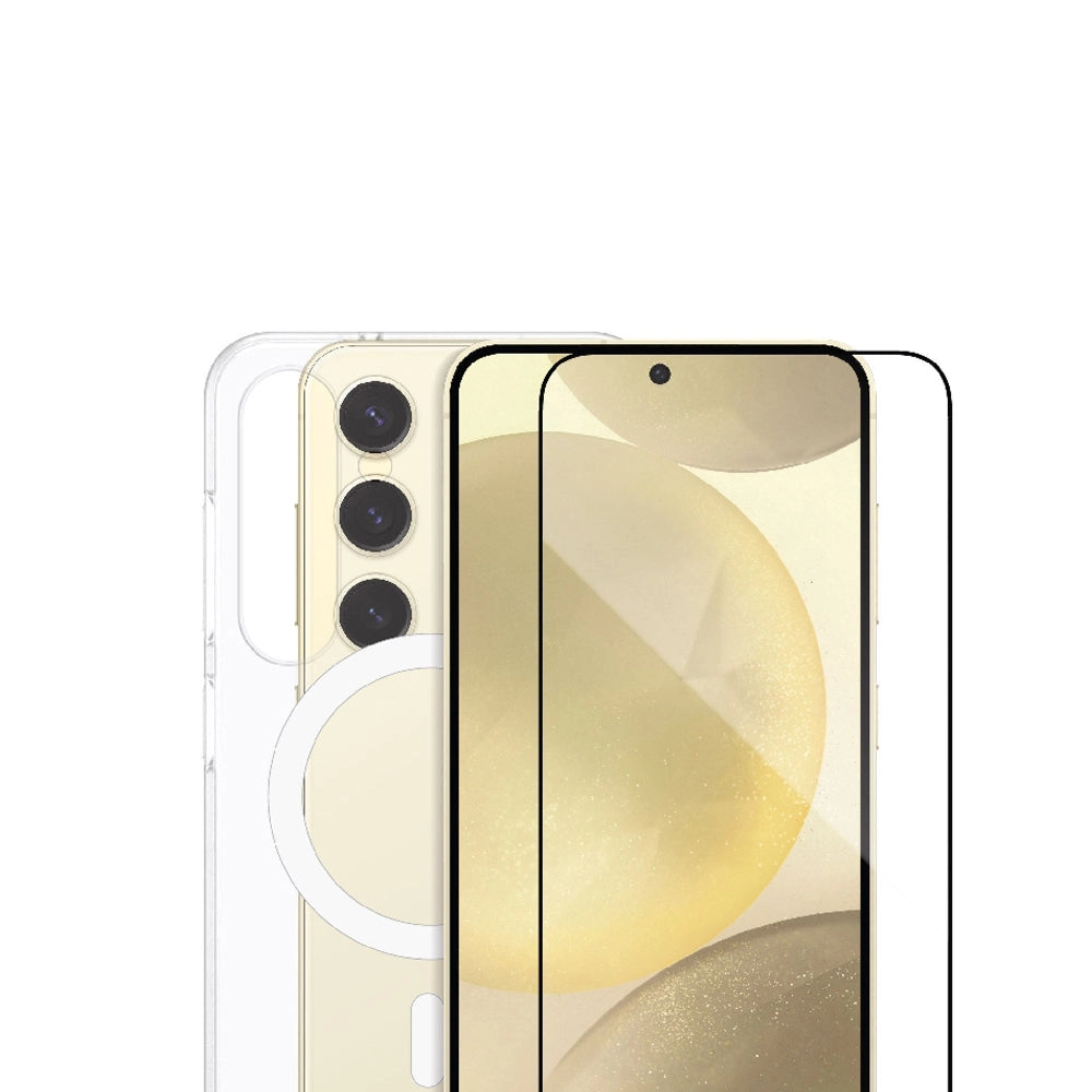 Clear Screen Protector + Back Protector for Samsung Galaxy S24
