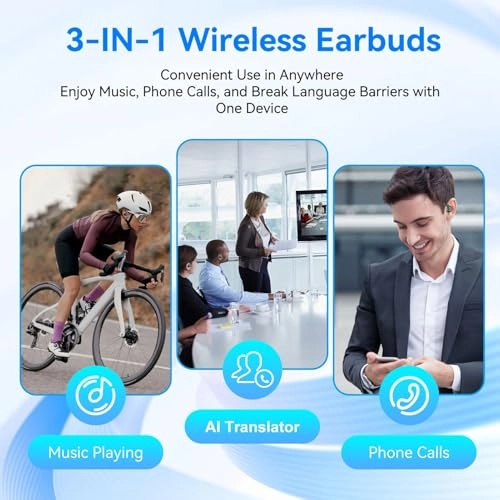 AI Translation Earbuds - 144 Languages