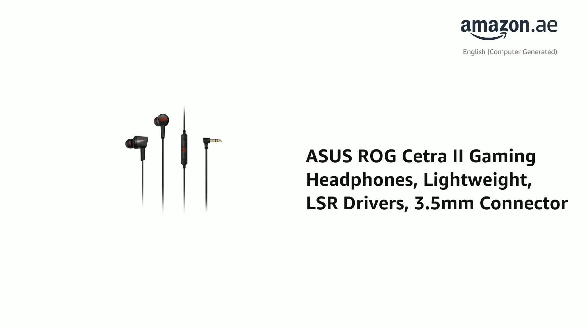ROG Cetra II Core Wired Earbud