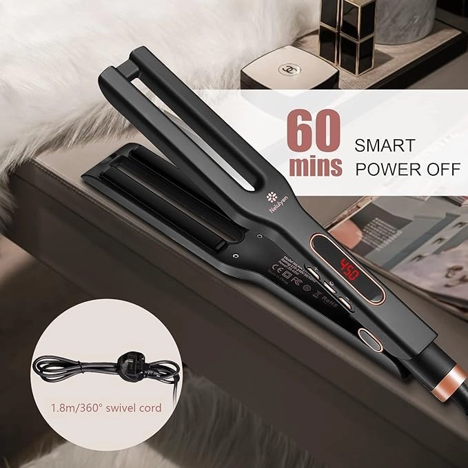 Hair Straighteners - Ceramic Dual Plate Ten-Speed Temperature Control