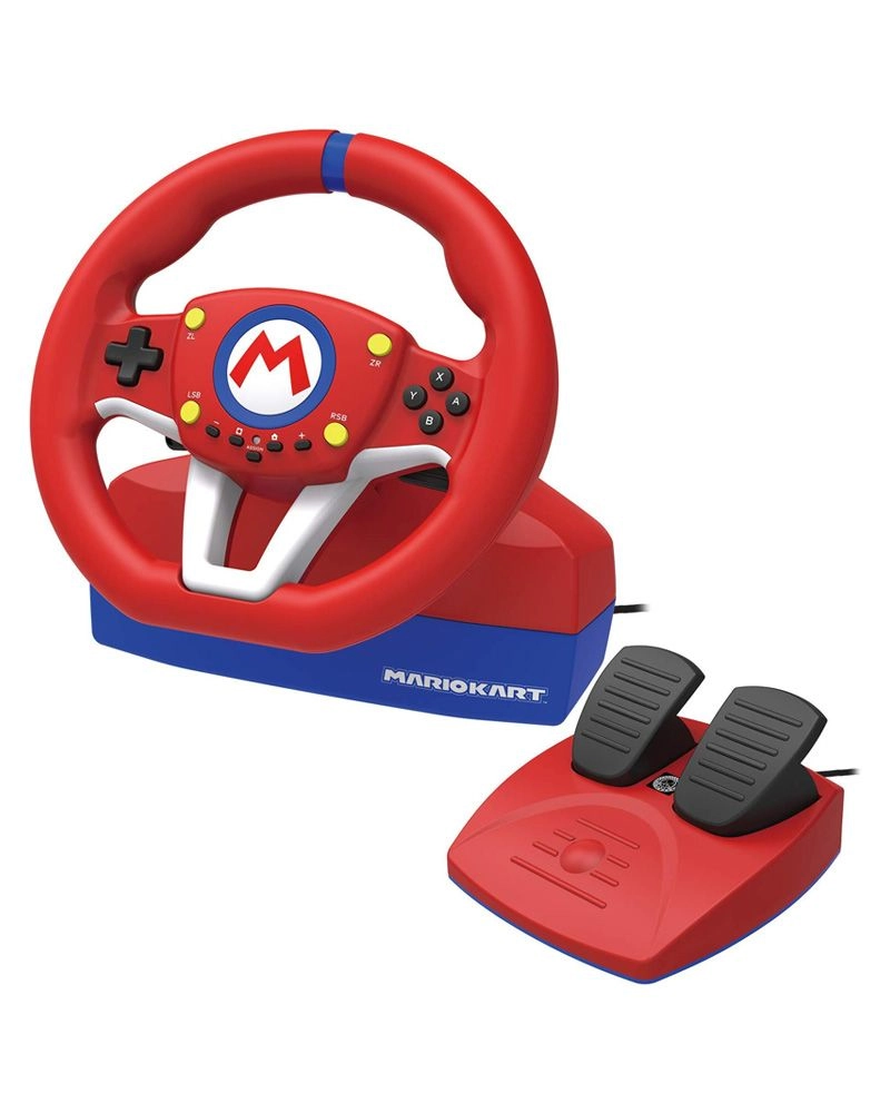 Mario Kart Racing Wheel Pro Mini Racing Wheel & Pedals