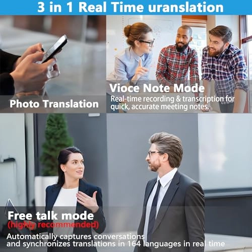 GS10 - AI Translator Bluetooth 164 Languages