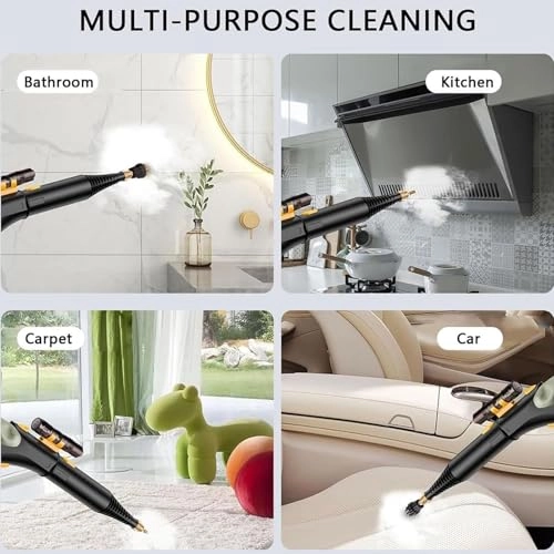 High Pressure Steam Cleaner - 2600W Handheld Tankless