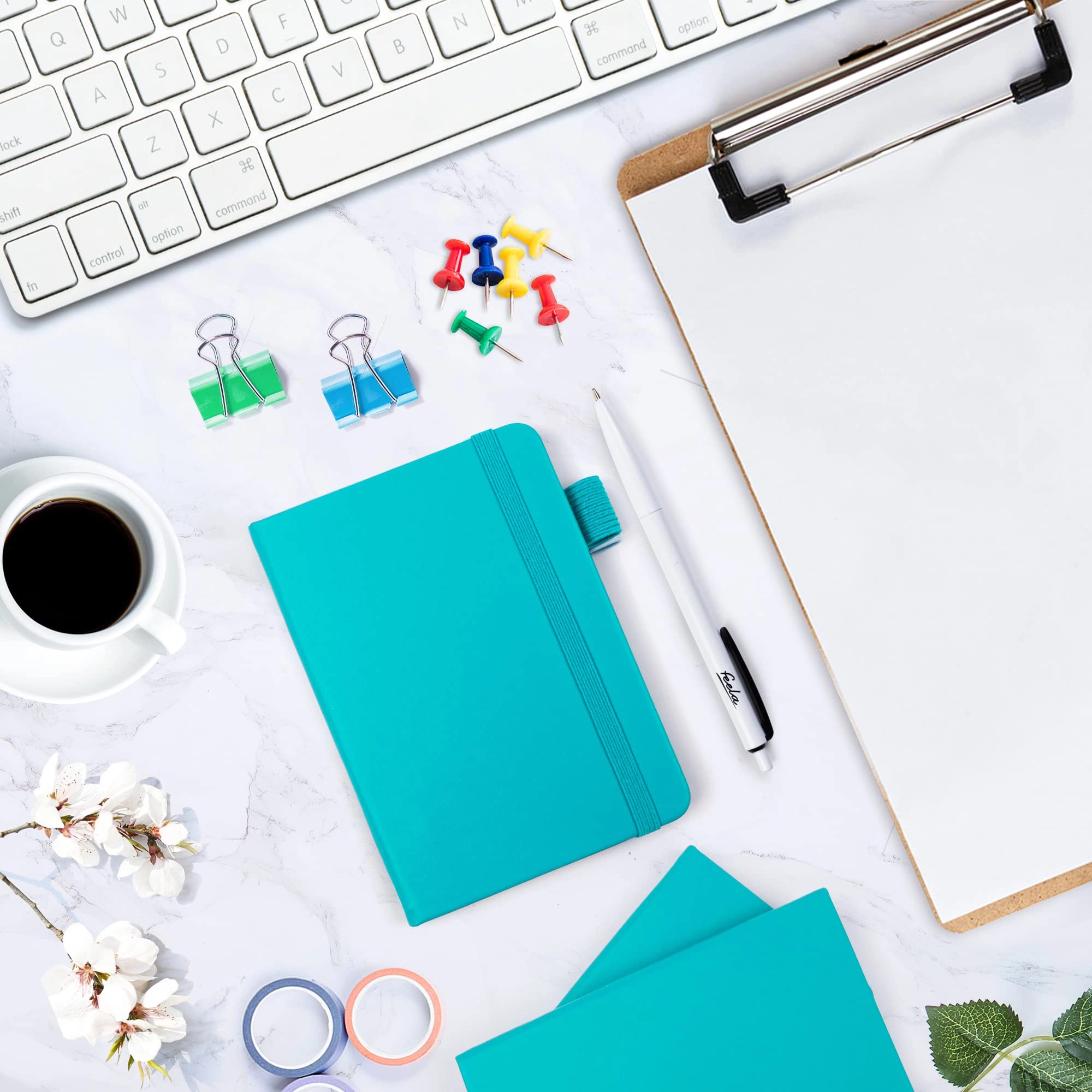 Pocket Notebook A6 Hardcover - Lined 56 Sheets