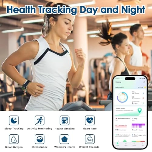 Smart Ring Health Tracker - 22.3mm/0.88inch