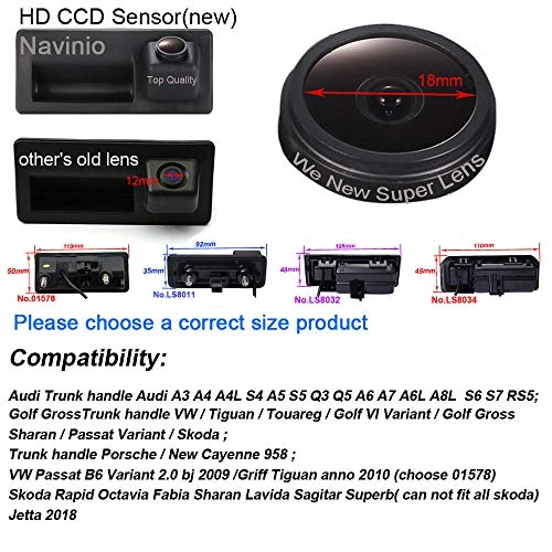 3rd Brake Light Reversing Camera - 1280*720 Pixels