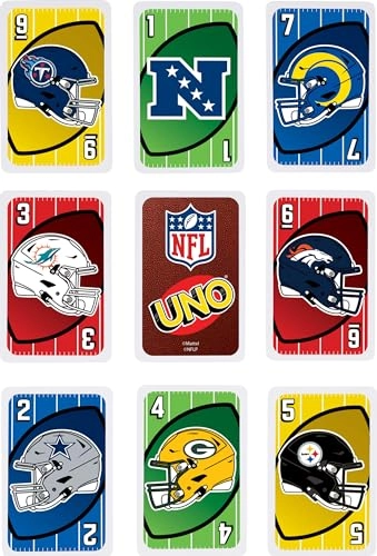 UNO - NFL Card Game Travel Tin